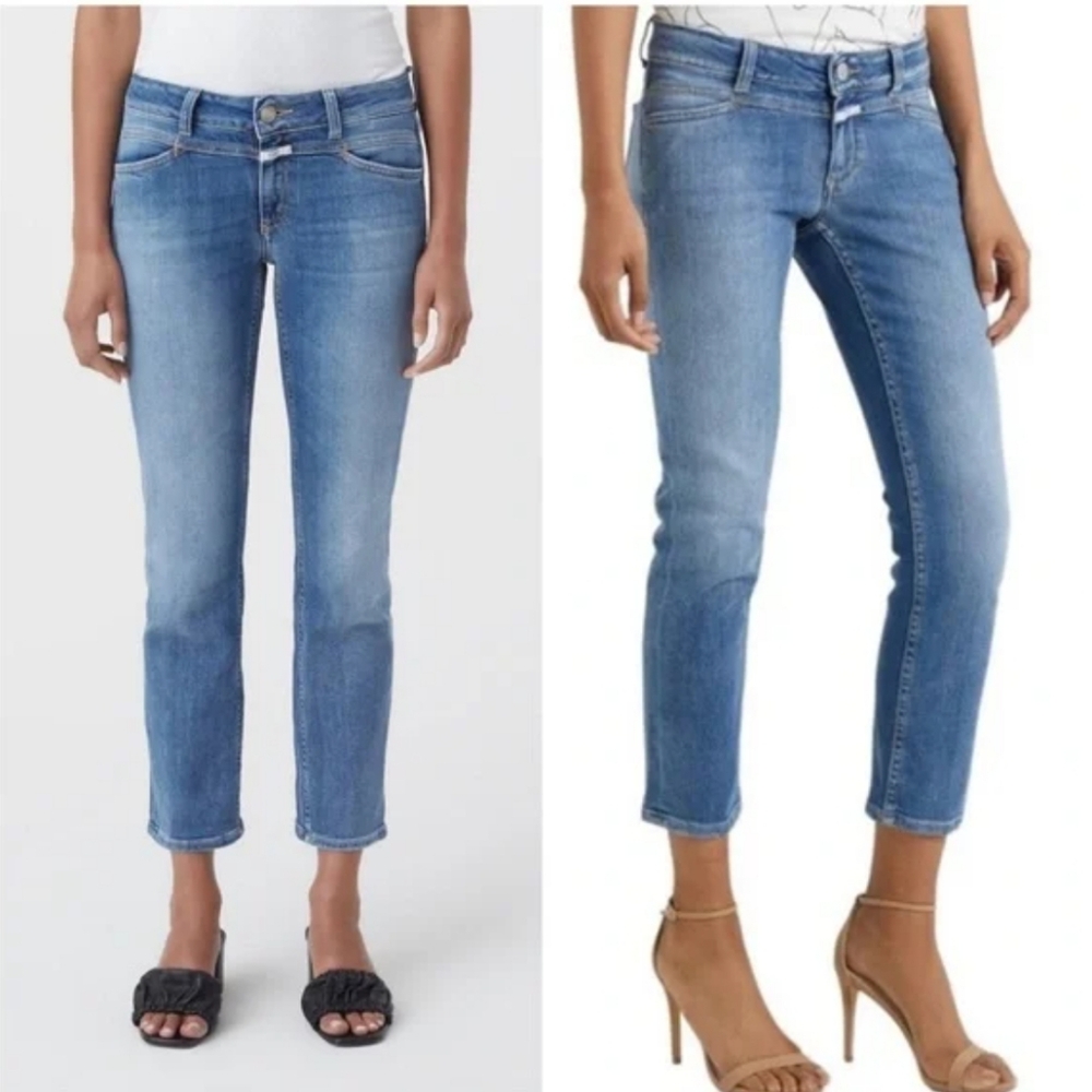 CLOSED Starlet Jeans Straight Slim Fit Cropped Womens Size 27 $50